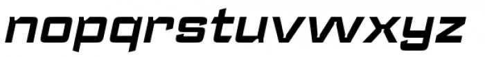 Register Wide B Bold Italic Font LOWERCASE