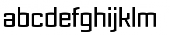 Regra Regular Font LOWERCASE