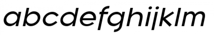 Regulator B Medium Italic Font LOWERCASE