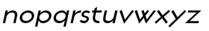 Regulator B Medium Italic Font LOWERCASE