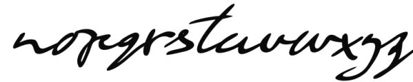 Retrouvailles Italic Font LOWERCASE