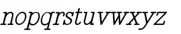 Revelation BTN Bold Oblique Font LOWERCASE
