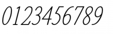Revelation BTN Condensed Oblique Font OTHER CHARS