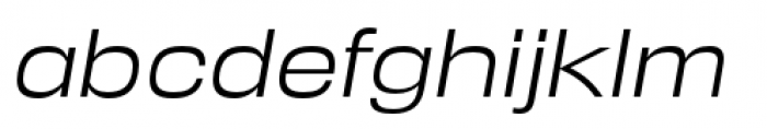 Reversal Light Italic Font LOWERCASE