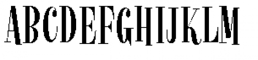 Revla Serif Regular Font UPPERCASE
