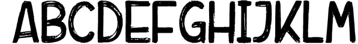 Rebrush Typeface Font LOWERCASE