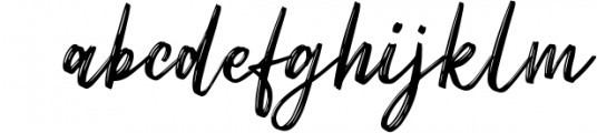 Red Bright - Brush Font 1 Font LOWERCASE