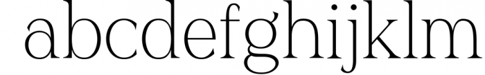Redrains - Modern Serif Family 1 Font LOWERCASE