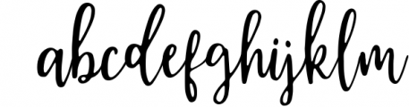 Reflection Family Font LOWERCASE