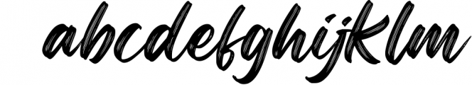 Regular Brush-Elegant Signature Font Font LOWERCASE