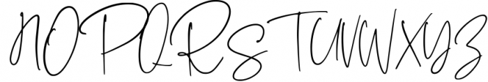 Relation - Script Handwritten Font Font UPPERCASE