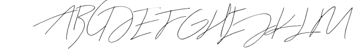 Relative Handwritten & SVG Font 2 Font UPPERCASE