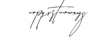 Relative Handwritten & SVG Font 2 Font LOWERCASE