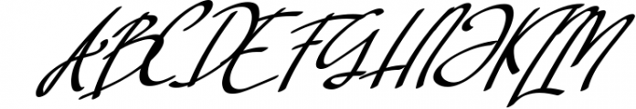 Rellata - Handwritten Font 1 Font UPPERCASE