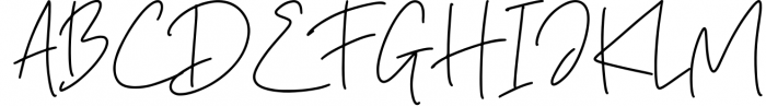 Rellond Signature Font Font UPPERCASE