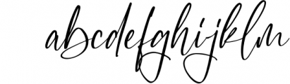 Rendika - Handwritten Script Font 1 Font LOWERCASE