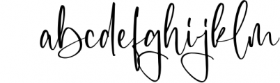 Rendika - Handwritten Script Font Font LOWERCASE