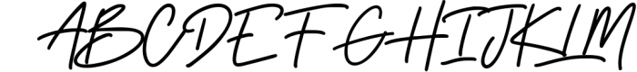Restfaws Signature Script Font 1 Font UPPERCASE