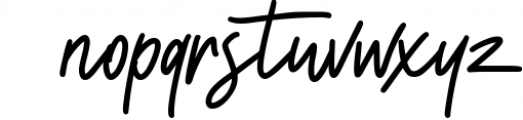 Restfaws Signature Script Font 1 Font LOWERCASE