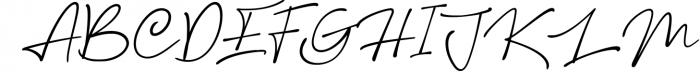 Rethinker - Stylish Signature 1 Font UPPERCASE