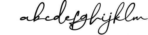 Rethinker - Stylish Signature 1 Font LOWERCASE