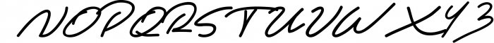 Retreat Modern Signature Font UPPERCASE