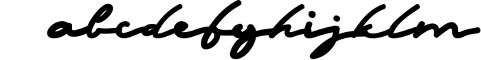 Retreat Modern Signature Font LOWERCASE