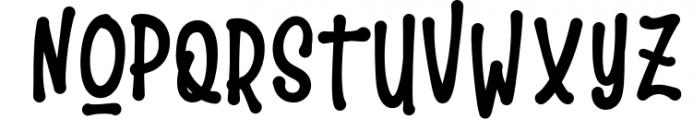 Retro Font - The Lamontrush Font LOWERCASE