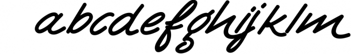 Retro Handwritten Font Fontryl 1 Font LOWERCASE