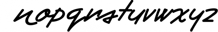 Retro Handwritten Font Fontryl 1 Font LOWERCASE