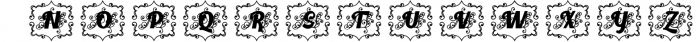 Retroking Monogram Font - 4 Style Monogram 3 Font LOWERCASE
