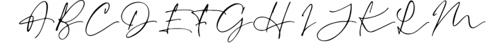 Revalina Signature Script Font UPPERCASE