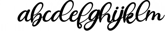 Reysha | Flower Script Font Font LOWERCASE