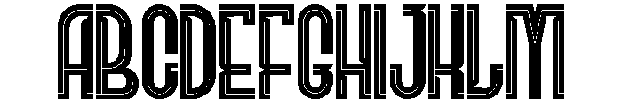 RECORDED CONQUEST DEMO REGULAR Font UPPERCASE