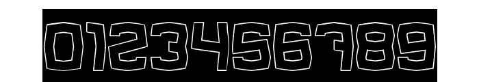 REGGAE BASS Font OTHER CHARS