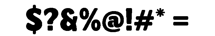 REKUSENtrial Regular Font OTHER CHARS