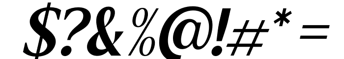 RELLIALE Italic Font OTHER CHARS