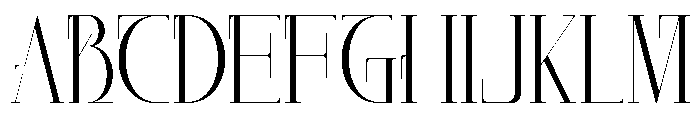 REQUIRED QUARTER DEMO REGULAR Font UPPERCASE