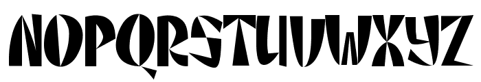 RESIST Font LOWERCASE