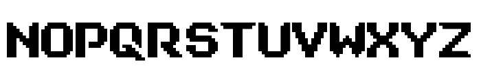 RETROTECH Font UPPERCASE