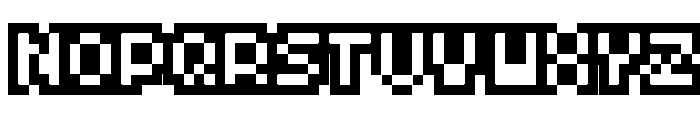 RETRO_SPACE Regular Font UPPERCASE