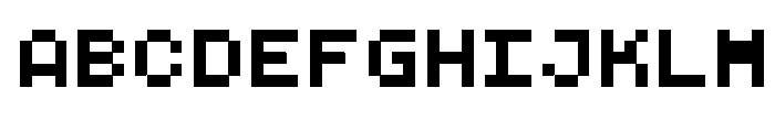 RETRO_SPACE_INV Regular Font UPPERCASE