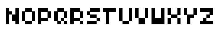 RETRO_SPACE_INV Regular Font UPPERCASE