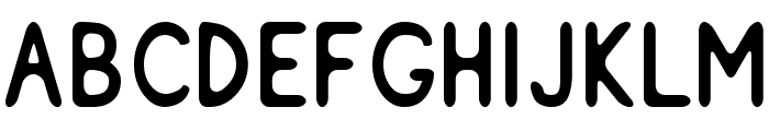 ReSiple Rounded Font UPPERCASE