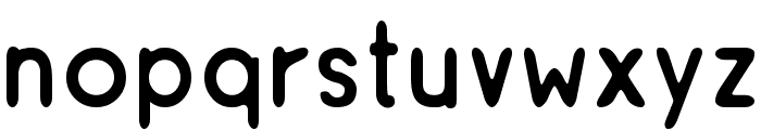 ReSiple Rounded Font LOWERCASE