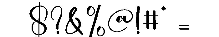 Reaction Font OTHER CHARS