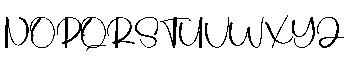 Reaction Font UPPERCASE