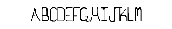 Reading point Font UPPERCASE