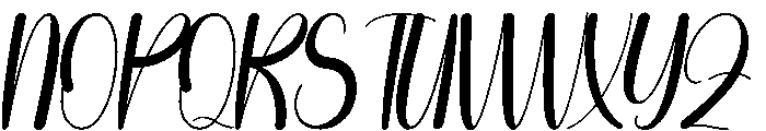 Reading2 Font UPPERCASE