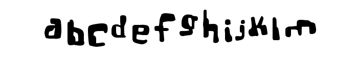 Real Bttsoief Font LOWERCASE